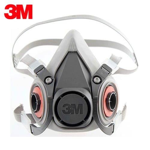 Máscara Respiratoria 3M 6251 – Talla Pequeña – Kit Inicio Para Pintura Y Pulverización – Media Cara Serie 6000